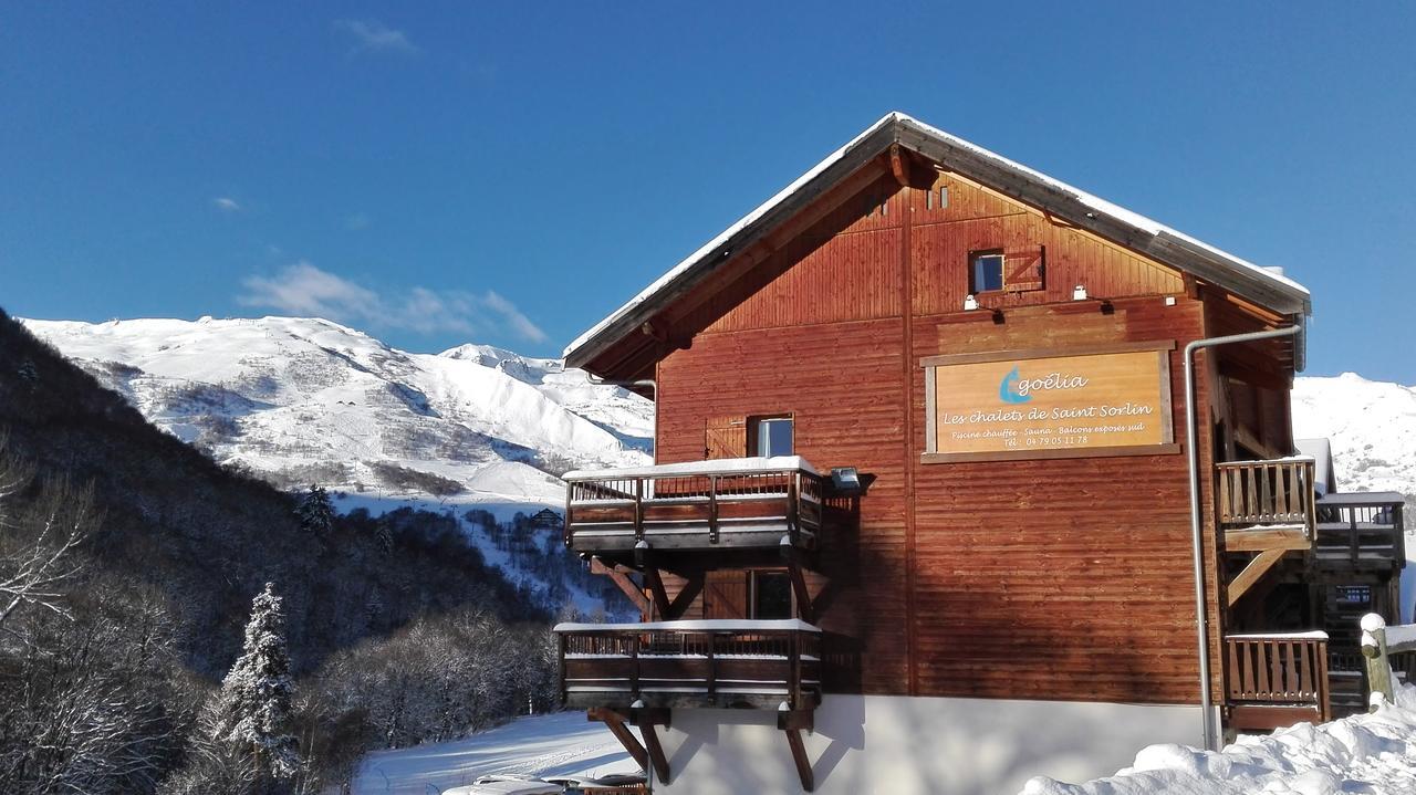 Residence Goelia Les Chalets De Saint-Sorlin 外观 照片